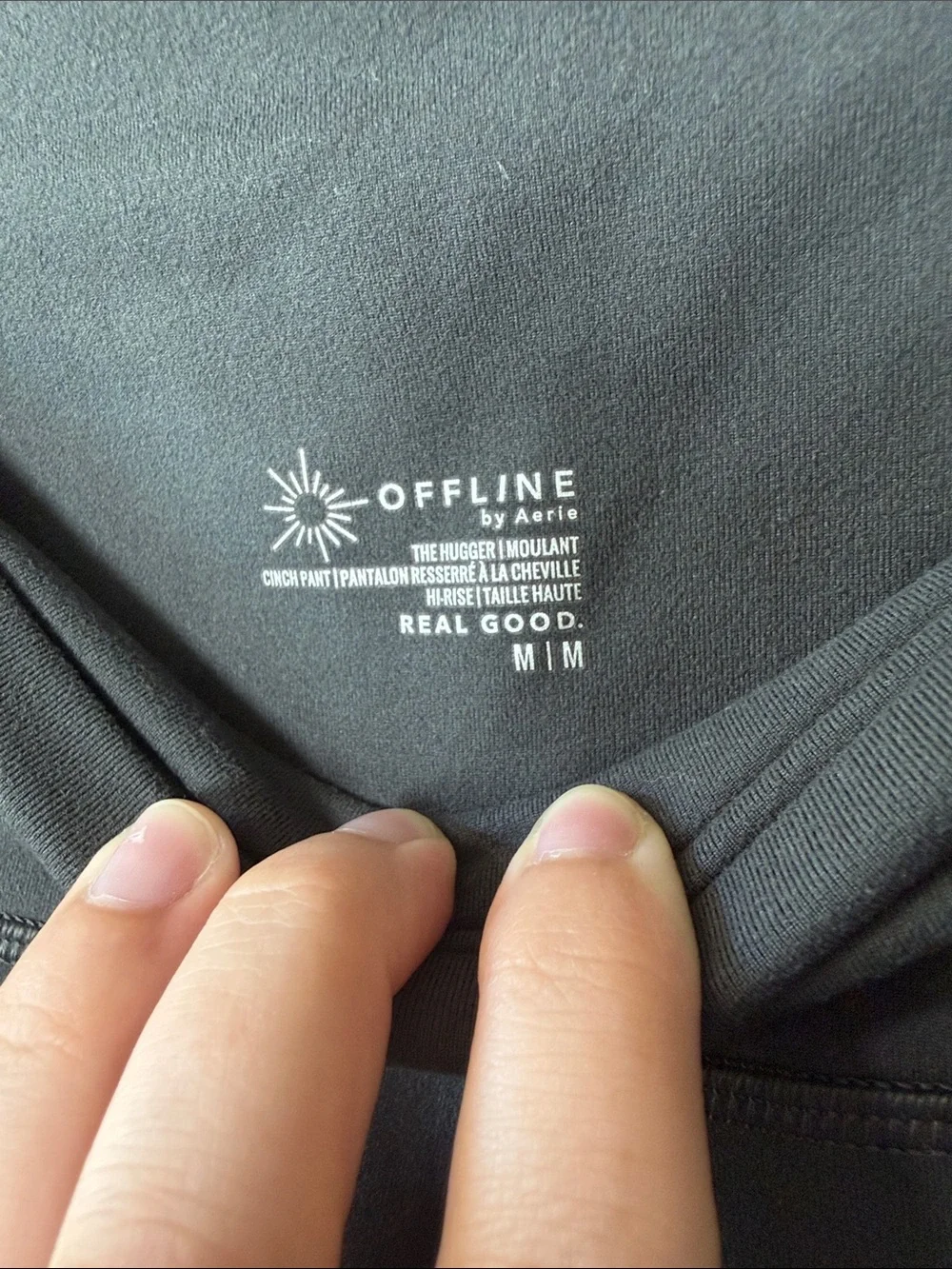 Aerie Offline The Hugger Hi-Rise Cinch Pant/Leggings